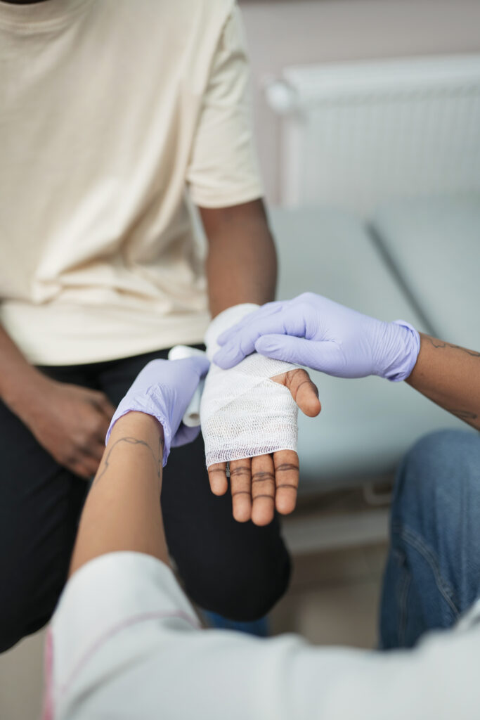 concepto de atencion medica en la clinica
